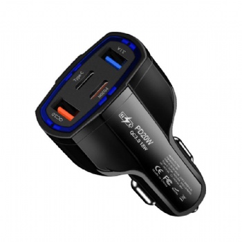 53W Car Charger 4 in 1 Universal Fast Car Charger